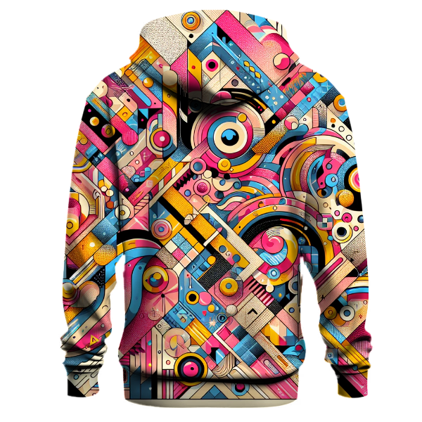 Funky Patterns Collage Hoodie