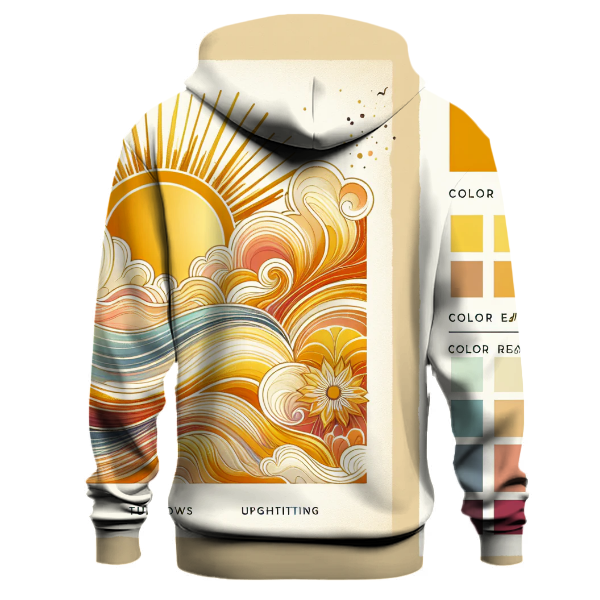 Golden Sunrise Bliss Hoodie