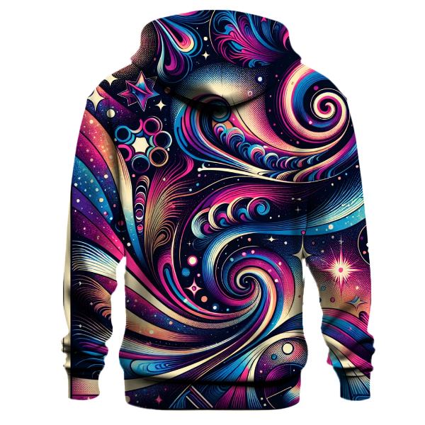 Cosmic Groove Patterns Hoodie