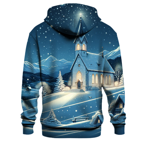 Silent Night Chapel Scene Hoodie