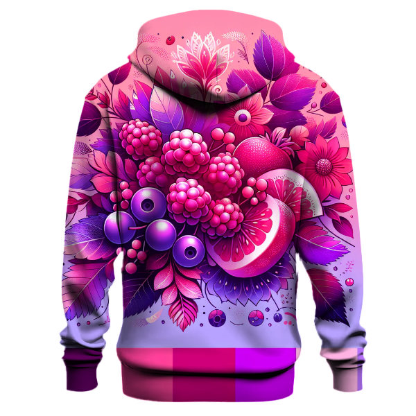 Bright Berry Gradient Hoodie