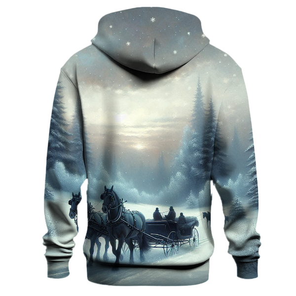 Snowy Sleigh Ride Bliss Hoodie