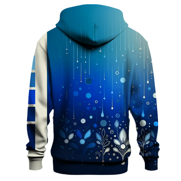 Sapphire Rainfall Hoodie