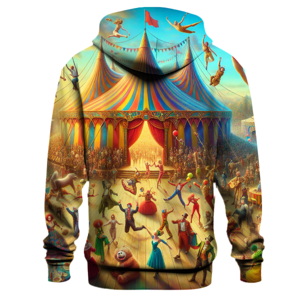 Whimsical Circus Adventures Hoodie
