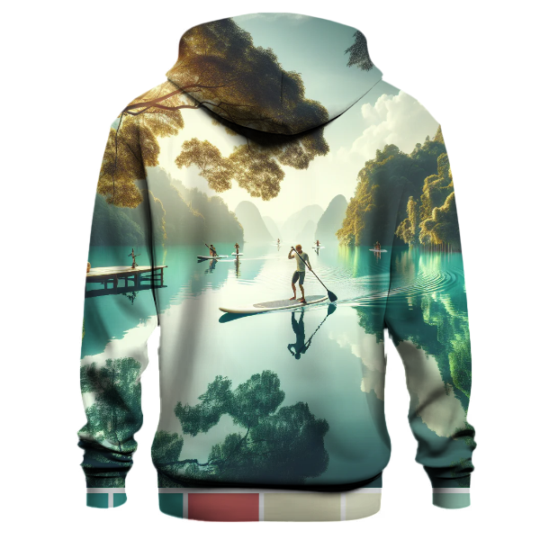 Paddle Boarding Paradise Hoodie