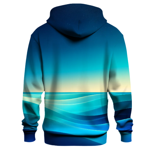 Midnight Wave Gradient Hoodie