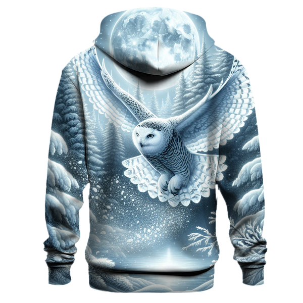 Snowy Owl Enchantment Hoodie