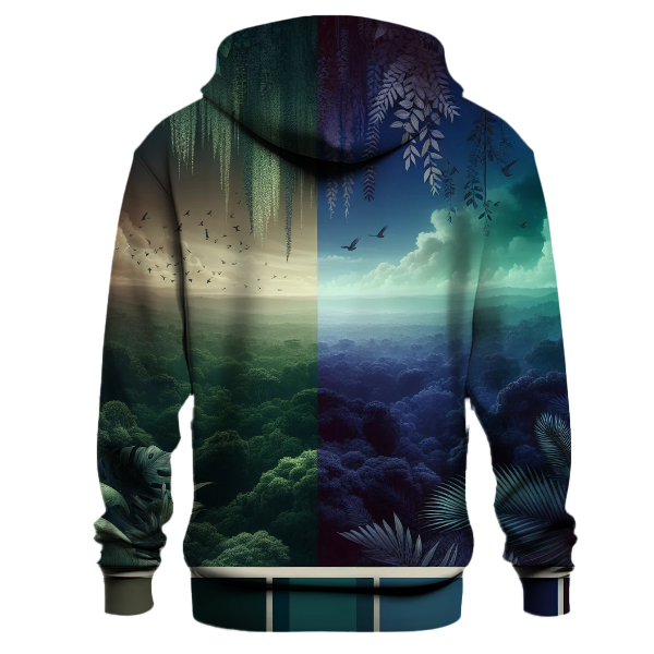 Jungle Twilight Gradient Hoodie