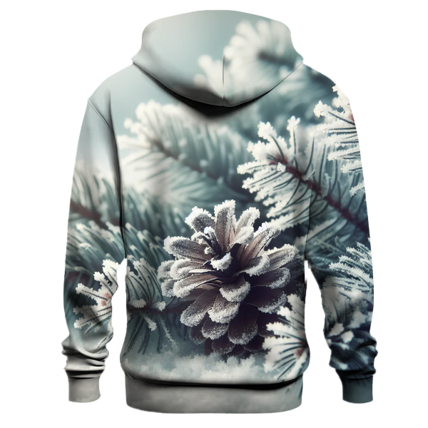 Frosted Pine Needle Hoodie