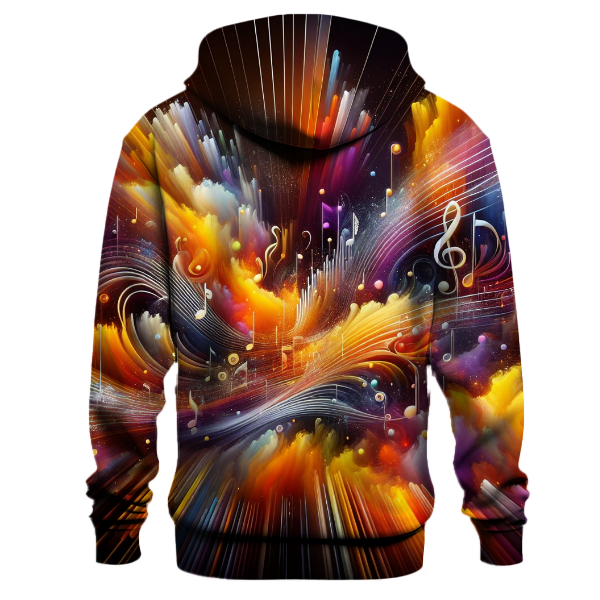 Rhythmic Retro Hoodie