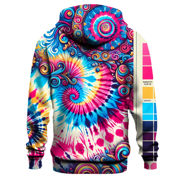 Funky Tie-Dye Vibes Hoodie