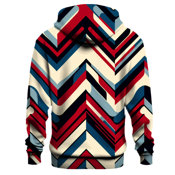 Retro Zigzag Odyssey Hoodie