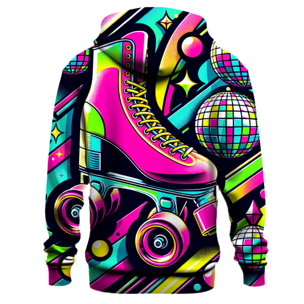 Retro Roller Rink Adventure Hoodie