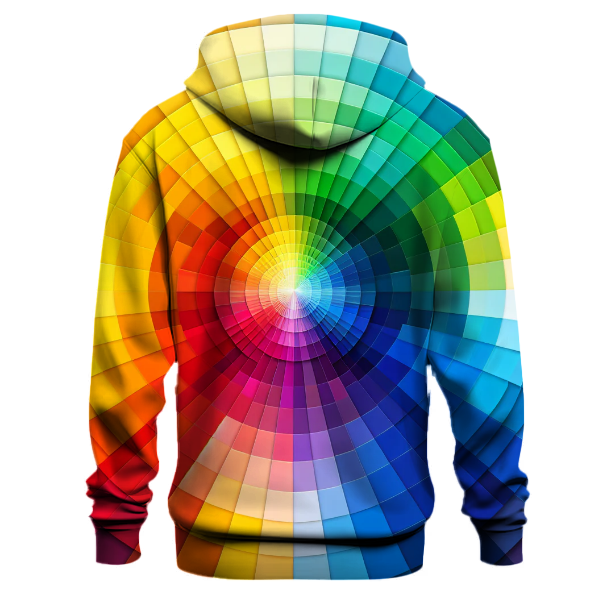 Retro Rainbow Cascade Hoodie