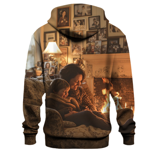 The Flame of Love A Mothers Passionate Heart Hoodie