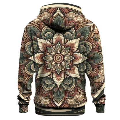 Rustic Boho Mandala Hoodie