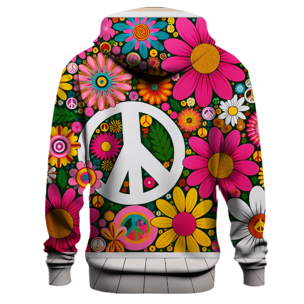 Flower Child Hippie Hoodie
