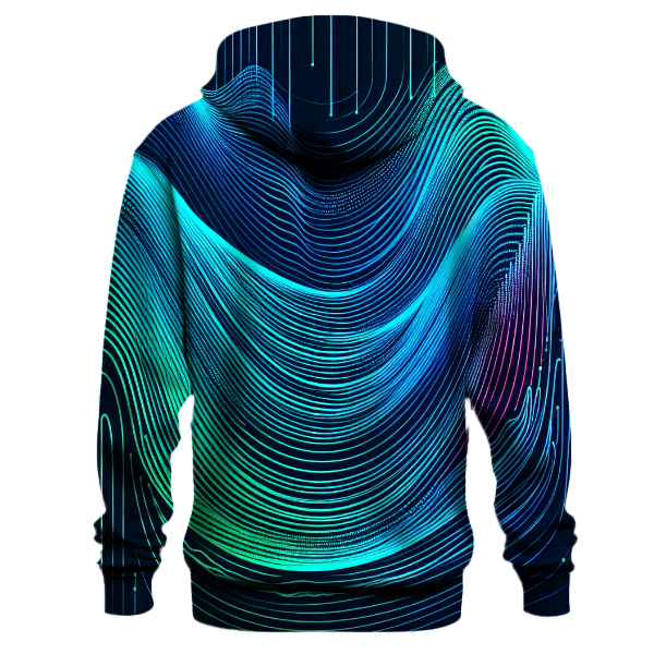 Electric Urban Wave Hoodie