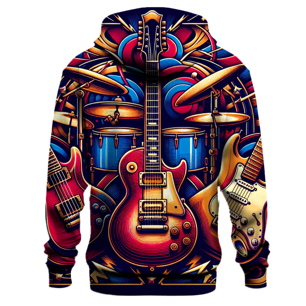 Vintage Rock Band Tour Hoodie