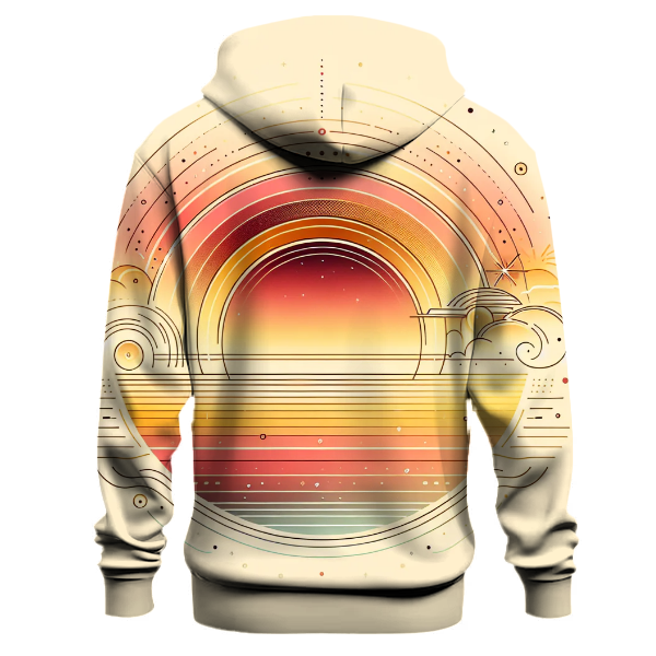 Rays of Dawn Gradient Hoodie