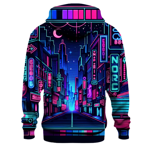 Flashback to Neon Nights Hoodie