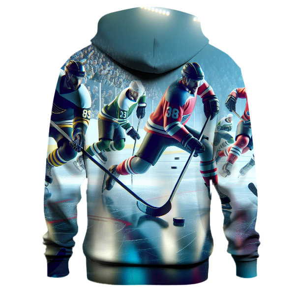 Ice Hockey Passion Play Hoodie