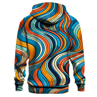 Retro Striped Bliss Hoodie
