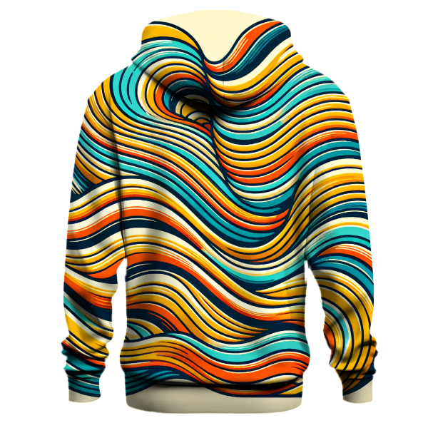 Sunshine Groove Waves Hoodie
