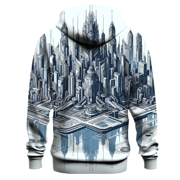 Futuristic Skyline Fantasy Hoodie