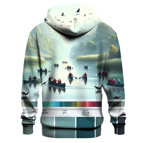 Canoe Paddling Expedition Hoodie