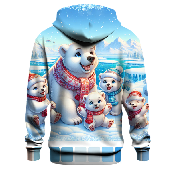 Cuddly Polar Bear Christmas Hoodie