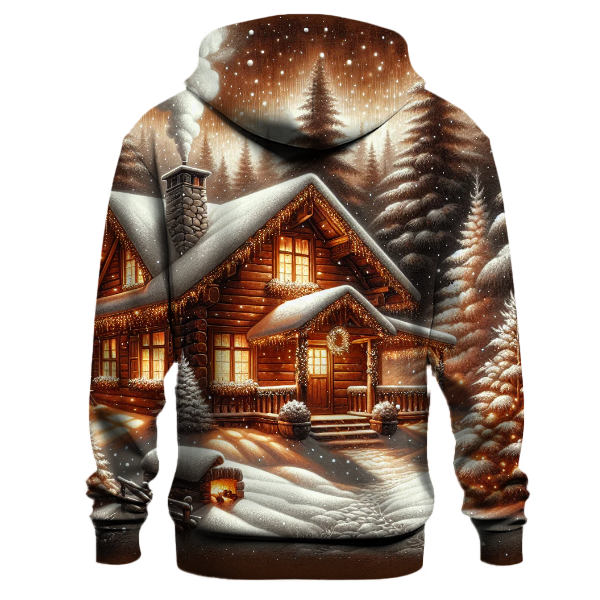 Cozy Christmas Cabin Vibes Hoodie