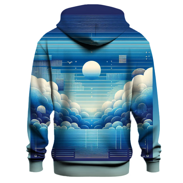 Sapphire Skies Gradient Hoodie