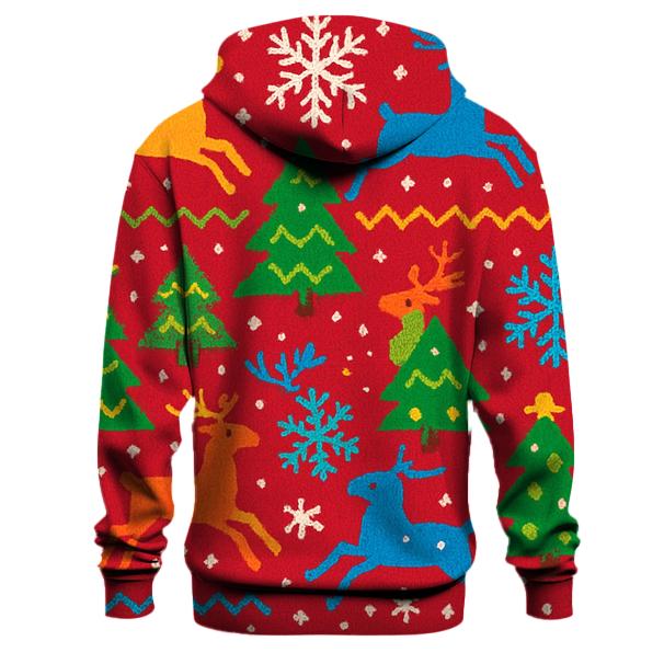 Ugly Christmas Sweater Party Hoodie