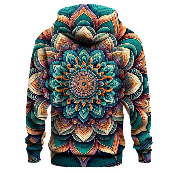 Bohemian Mandala Design Hoodie