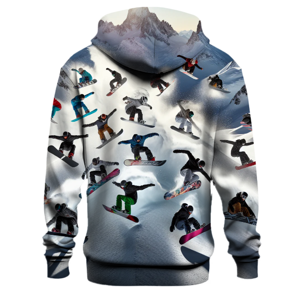 Snowboarding Stunts Hoodie