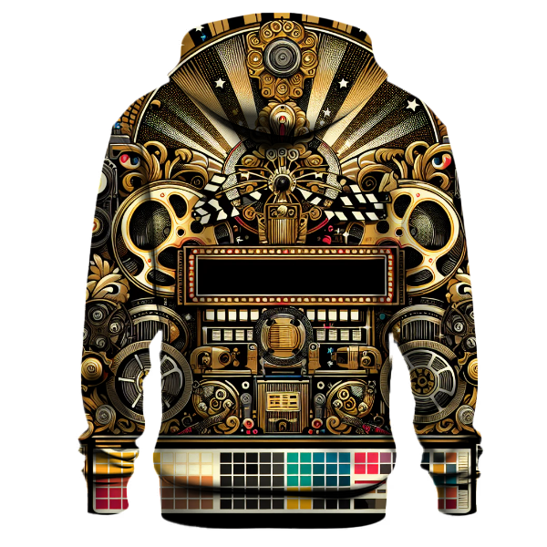 Retro Cinema Lights Hoodie
