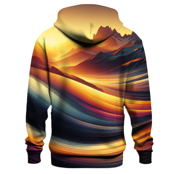 Mountain Sunrise Radiance Hoodie