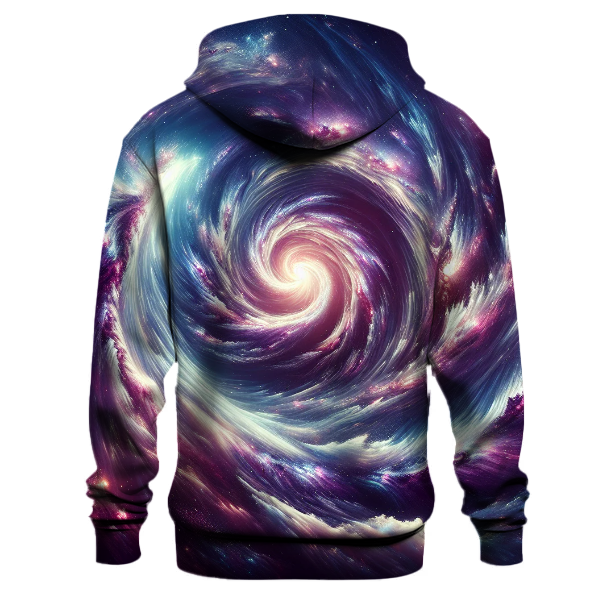 Colorful Cosmic Vortex Hoodie