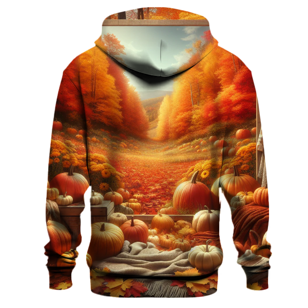 Rustic Autumn Charm Hoodie