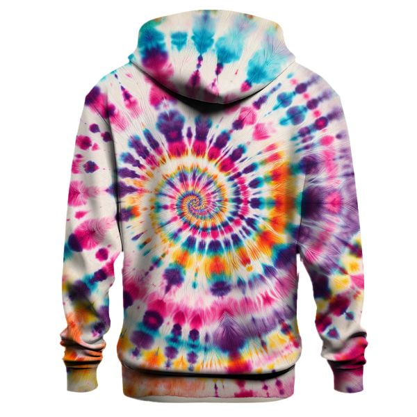 Retro Tie-Dye Vortex Hoodie