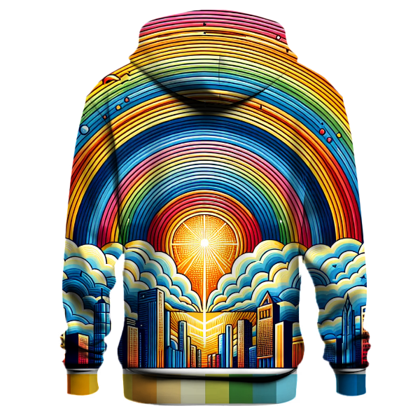 Classic Boho Rainbow Hoodie
