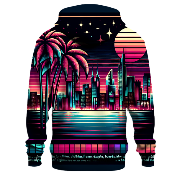 Sunset Boulevard Design Hoodie