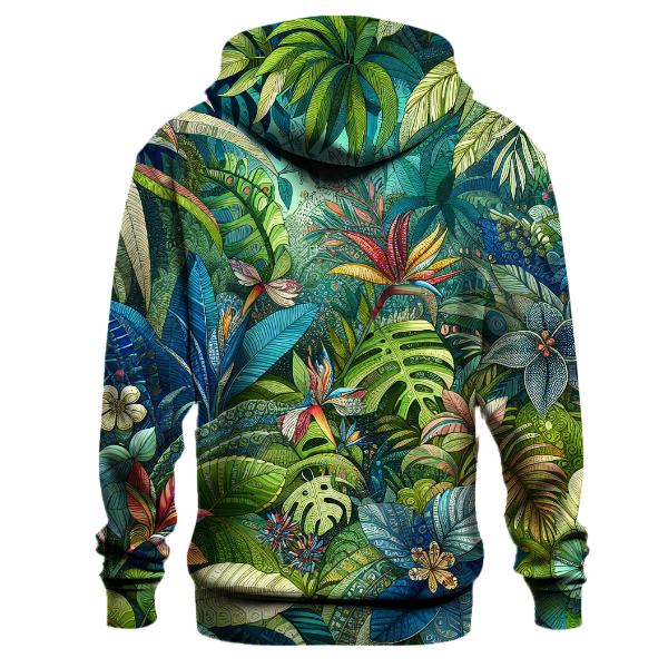 Exotic Jungle Patterns Hoodie