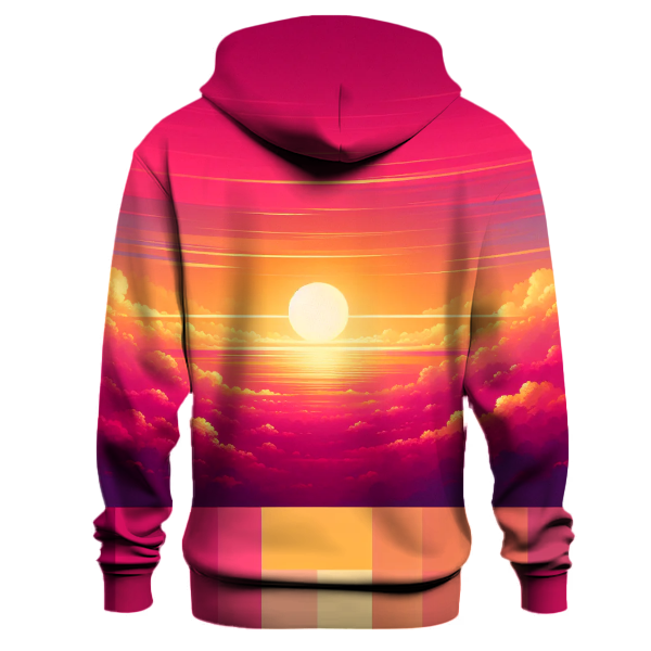 Sunset Fuchsia Gradient Hoodie