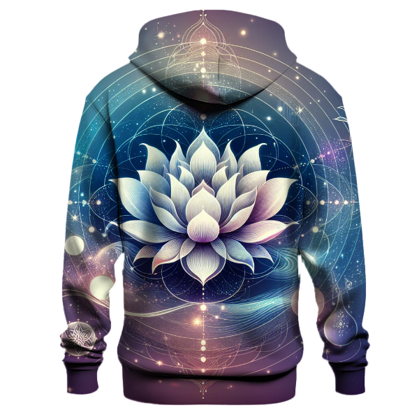 Celestial Lotus Serenity Hoodie