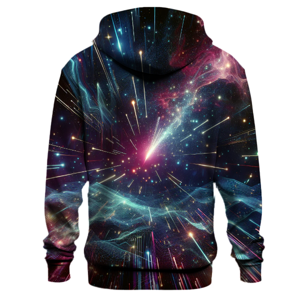 Cosmic Synth Streaks Hoodie