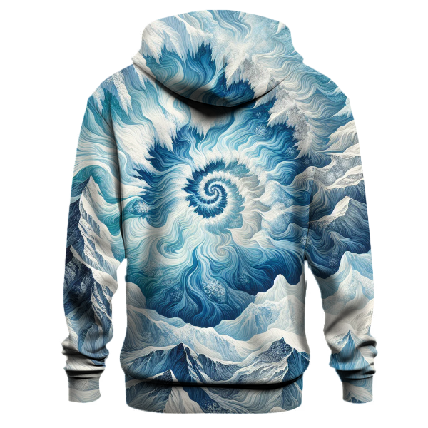 Frosty Glacier Twist Hoodie