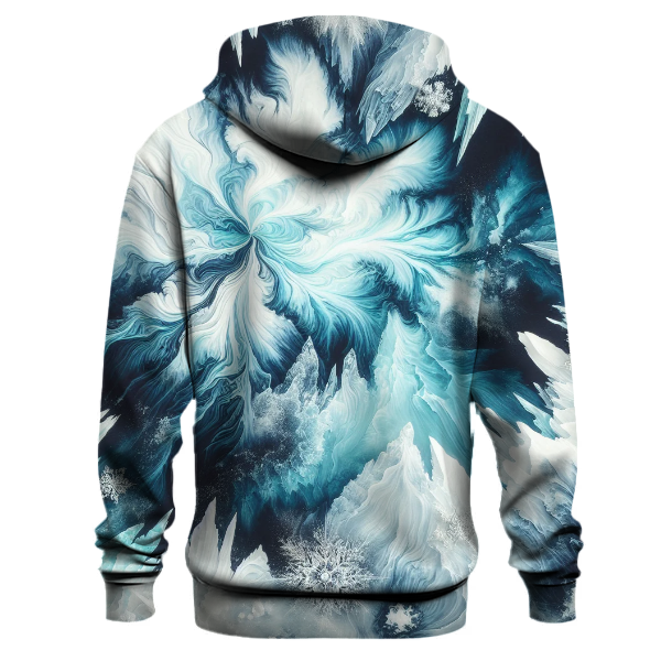 Frozen Glacier Tie-dye Hoodie