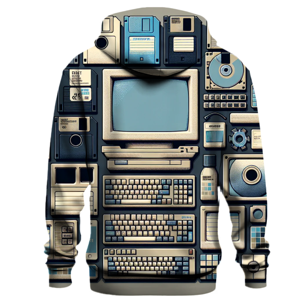 Retro Computer Love Hoodie